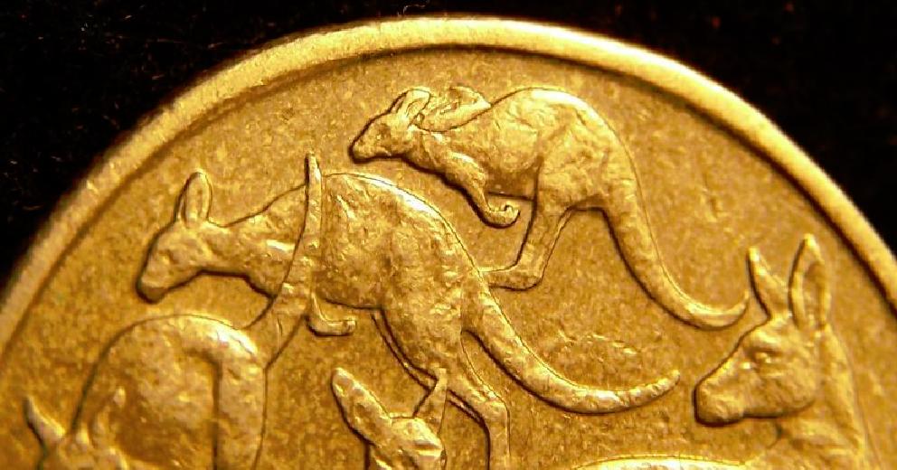 1998-Australian-$1.00-Coin-...-Baby-Possum-On-Back-Of-Roo